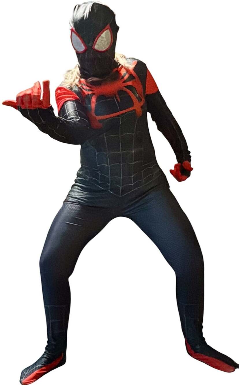 Spider-Man Miles Morales Cosplay Suit Bodysuit